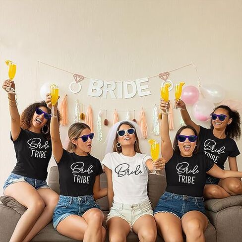 PartyGifts&beyond Bachelorette Sunglasses Womens 10Packs Bridesmaid Sunglasses Bachelorette Party Favors in Saudi Arabia