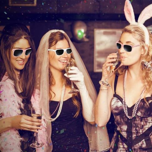 PartyGifts&beyond Bachelorette Sunglasses Womens 10Packs Bridesmaid Sunglasses Bachelorette Party Favors in Saudi Arabia