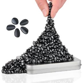 صخور المعجون من الفريت من UYPEA، أكثر من 600 حصاة من الفريت الناعم المغناطيسي الضعيف، ألعاب مكتبية ADHD للمكتب وقاتل الوقت للبالغين in Saudi Arabia