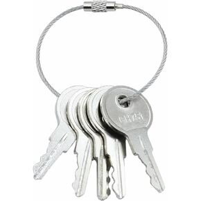 مفاتيح CH751 لمقصورات المركبات الترفيهية، والمعسكرات، وخزائن التخزين، والمقطورات، وأغطية وحدات التحكم، والعربات، ومفاتيح بديلة مثالية (5 قطع) in Kuwait