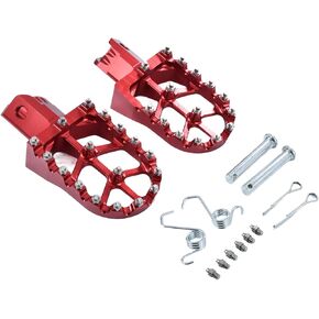 Xilakol Dirt Bike Foot Pegs CNC Footpegs Foot Pedals Rest for CRF50 XR 50 70 80 100 110 PW50 PW80 CT200U M2R SDG DHZ KAYO Dirt Pit Bike Red in Kuwait
