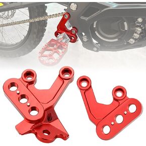 SMOTECC Surron Foot Peg Brackets, Electric Bike CNC Motorcycle FootPeg Pedal Bracket Compatible with Sur Ron X/S Sur Ron S/Sur Ron L1E /X260 /X160-Black