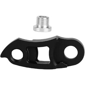 Wolf Tooth Derailleur Extender,Bike Rear Derailleur Hanger,ycle Bike Rear Derailleur Hanger Extension Frame Gear Tail Hook Extender(Black) Jgbike 22Mm Wolf Tooth roadlink