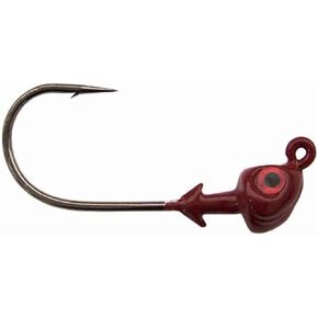 Strike King Flat's Jig Head 3/8oz Red