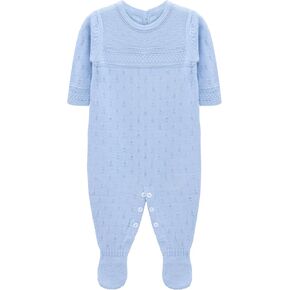 Lilax Infant Baby Romper Long Sleeve Solid Knit Sweater Jumpsuit One-Piece Outfit for Boys and Girls in Saudi Arabia