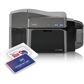 2ID- Fargo DTC1250e Dual Sided ID Card Printer 050100 | Professional ID Card Machine for Corporate, Government, Student IDs, and More