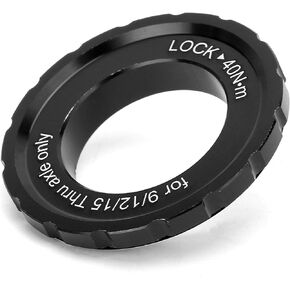 Alomejor Mountain Road Bike Center Lock Wheelset Hub Disc Lock Cover 9/12/15MM Barrel Shaft Lock Cover Hub Disc Lock Cover