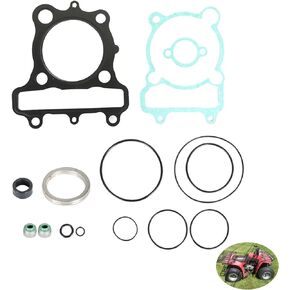 munirater Top End Head Gasket Kit Set Replacement for Yamaha Timberwolf 250 97-00 Bear Tracker