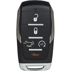 StandardAutoPart Smart Car Key Fob Remote Compatible with Dodge Ram 1500 2019 2020 2021 2022 2023 2024 OHT-4882056 (5 Button)