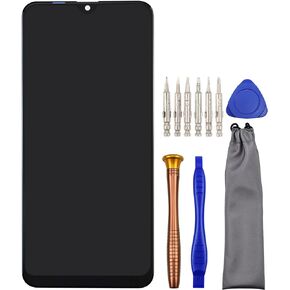 Replacement Screen LCD Display Touch Digitizer Assembly for Samsung Galaxy M20 SM-M205F 6.3" Black SM-M205FN SM-M205G SM-M205M SM-M205N with Tool Kit