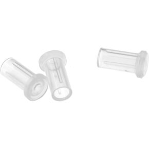 100PCS Clear Fiber Optic Dust Caps Fiber Optic T-Shaped Dust Cap for Devices, Cables and End Faces FC SC LC UPC