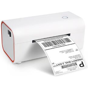 طابعة ملصقات شحن حرارية 4x6 - طابعة حرارية مباشرة عالية السرعة، طابعة ملصقات سطح المكتب - متوافقة مع Amazon، Ebay، Shopify، Etsy، UPS، USPS، FedEx، DHL in Kuwait