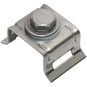 USA 304 Stainless Steel Single Bolt 3/4" Flared Leg Bracket - 25/Box (CAT23324036NUS)