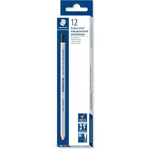STAEDTLER Lumocolour Non Permanent Omnichrom Pencil - Red (Box of 12)