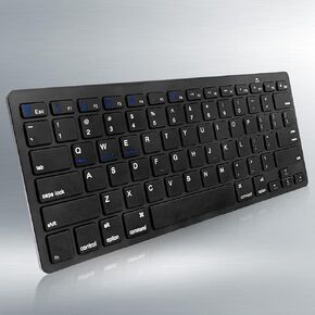 seashot Bluetooth Keyboard for Mac Ultra-Compact Wireless Keyboard, Compatible with MacBook Pro/Air, iPad Laptops and PCcompatible Windows Android (Rechargeable White)