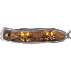uxcell Car LED No.A2308200821 Right Side Rear View Mirror Turn Signal Amber Light Indicator for Mercedes-Benz CLK320 CLK350 CLK500 CLK550 CLK55 CLK63 SL500