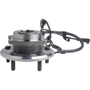 512478 Rear Left Wheel Bearing and Hub Assembly (Driver Side) Compatible with 2010 11 2012 13 2014 15 2016 17 2018 2019 Do-dge Journey [5 Stud Hub W/ABS] MB25301 HA590362