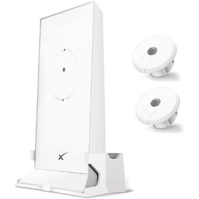 Sactulaz for Starlink Router Mount and Starlink Cable Wrap Cord Back Mounting Kits Including Cable Grommet,Wall Bracket for StarLink Gen2 Router Wall Mount WiFi V2 Mesh Holder