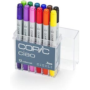 Copic Ciao Alcohol Marker Set, Basic-New