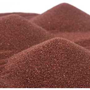 ACTIVA Cranberry Scenic Colored Sand, 25lb (11.3kg) | Vibrant, Fine Grain Colorfast Sand for Arts & Crafts