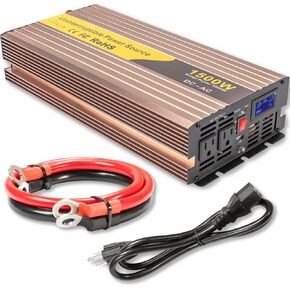 1500W Sump Pump Battery Backup Power System With LCD Display for Emergency and Power Outage, Auto Switches Battery Backup for Sump Pump Continuous Operation