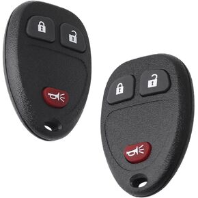 OCESTORE 2Pcs Car Key Fob Keyless Entry Remote KOBGT04A 3-btn Compatible with Uplander TERRAZA HHR Relay Relay-1 Relay-2 RGM401B 15114374
