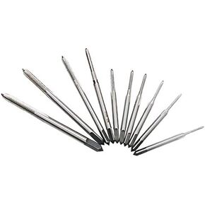 10 Sizes 1mm 1.2mm 1.4mm 1.6mm 1.7mm 1.8mm 2mm 2.5mm 3mm 3.5mm Mini Tap Box