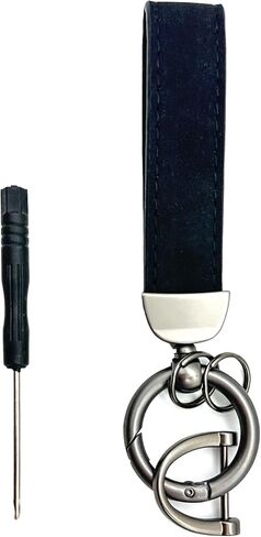 سلسلة مفاتيح من مادة الفراء من VoxifyMe، سلاسل مفاتيح عالمية لسلاسل المفاتيح للرجال والنساء، قابلة للدوران 360 درجة in Kuwait