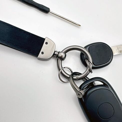 سلسلة مفاتيح من مادة الفراء من VoxifyMe، سلاسل مفاتيح عالمية لسلاسل المفاتيح للرجال والنساء، قابلة للدوران 360 درجة in Kuwait