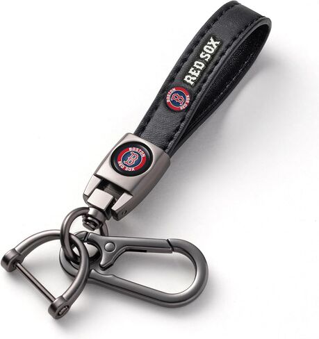Leather Car Keychain Keyring for Baseball Fans,Car Key Fob Holder Keychain Lanyard,Souvenir/Gifts for Baseball Fans in Saudi Arabia