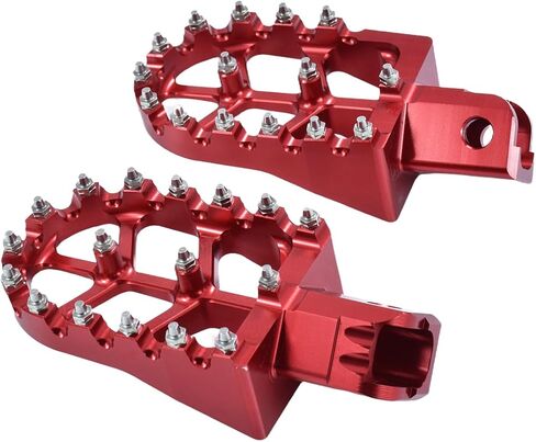 Xilakol Dirt Bike Foot Pegs CNC Footpegs Foot Pedals Rest for CRF50 XR 50 70 80 100 110 PW50 PW80 CT200U M2R SDG DHZ KAYO Dirt Pit Bike Red in Kuwait