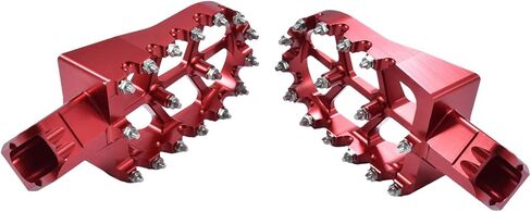 Xilakol Dirt Bike Foot Pegs CNC Footpegs Foot Pedals Rest for CRF50 XR 50 70 80 100 110 PW50 PW80 CT200U M2R SDG DHZ KAYO Dirt Pit Bike Red in Kuwait