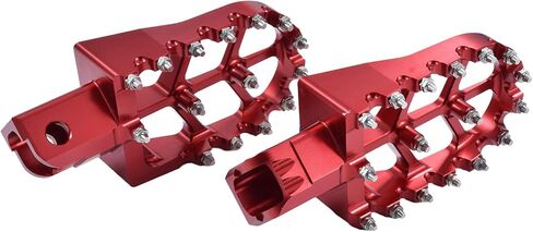Xilakol Dirt Bike Foot Pegs CNC Footpegs Foot Pedals Rest for CRF50 XR 50 70 80 100 110 PW50 PW80 CT200U M2R SDG DHZ KAYO Dirt Pit Bike Red in Kuwait