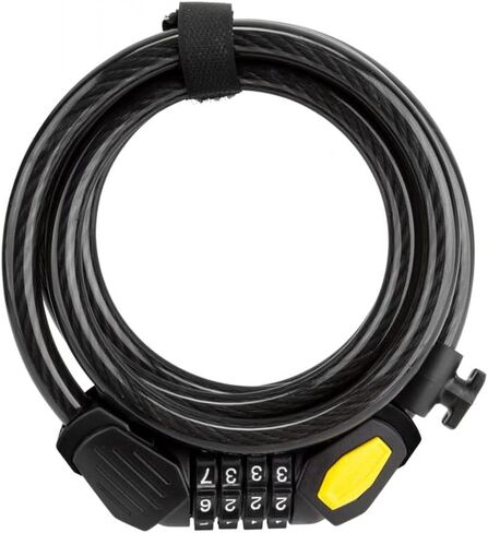 قفل SUNLT DFNDR D3 CBL 12mmx6f COM COIL BK مع BRKT in Saudi Arabia