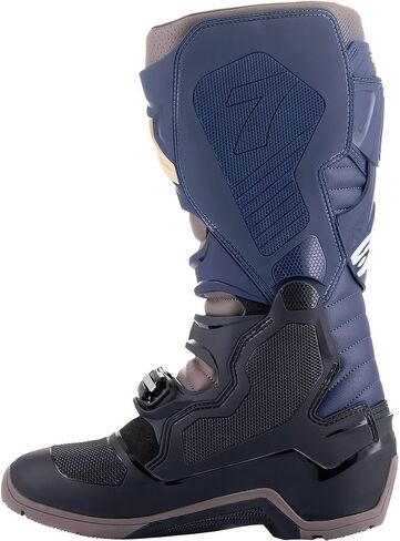 Alpinestars Tech 7 Enduro Drystar Motocross Boots (Black/Night Navy/Warm Grey, 10) in Saudi Arabia