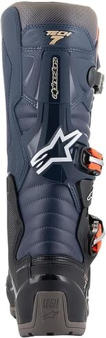 Alpinestars Tech 7 Enduro Drystar Motocross Boots (Black/Night Navy/Warm Grey, 10) in Saudi Arabia
