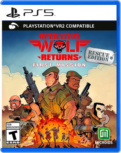 Operation Wolf Returns First Mission Rescue Edition Nintendo Switch in Saudi Arabia