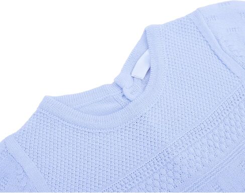 Lilax Infant Baby Romper Long Sleeve Solid Knit Sweater Jumpsuit One-Piece Outfit for Boys and Girls in Saudi Arabia