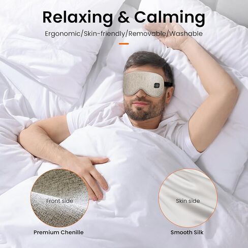 NOWWISH Heated Eye Mask for Dry Eyes Cordless, Warm Eye Compress for Stye Eye Treatment, MGD, Chalazion Blepharitis, Mothers Day Gifts for Mom, Birthday Gifts for Women in Kuwait