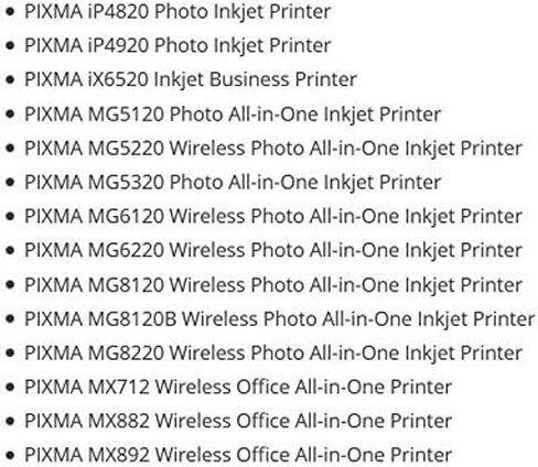 Canon PGI225/CLI226 Color Multi Pack Compatible to iP4820, MG5220, MG5120, MG6120, MG8120, MX882, iX6520, iP4920, MG5320, MG6220, MG8220, MX892 in Saudi Arabia
