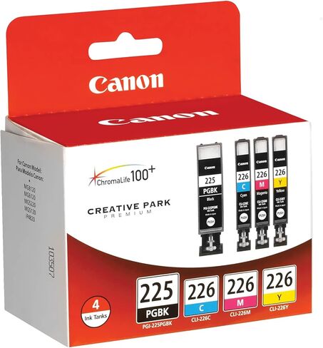 Canon PGI225/CLI226 Color Multi Pack Compatible to iP4820, MG5220, MG5120, MG6120, MG8120, MX882, iX6520, iP4920, MG5320, MG6220, MG8220, MX892 in Saudi Arabia