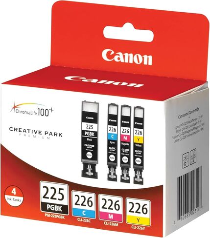 Canon PGI225/CLI226 Color Multi Pack Compatible to iP4820, MG5220, MG5120, MG6120, MG8120, MX882, iX6520, iP4920, MG5320, MG6220, MG8220, MX892 in Saudi Arabia