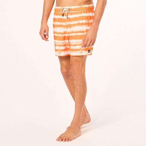 Oakley Men's Standard Blur Stripes Recycled 16" Beachshort in Saudi Arabia