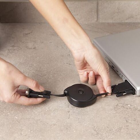 ReTrak Retractable DVI Cable (ETCABLEDVI) in Kuwait