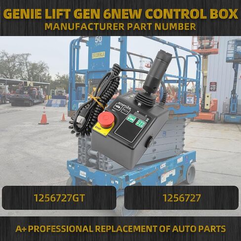 Dasbecan Upgraded 1256727 1256727GT Control Box Compatible with GS-1930 GS-1932 GS-2032 GS-2046 GS-2632 GS-2646 GS-3246 GR-6 GR-15 GR-20 GRC-12 Genie Lift Gen 6 in Saudi Arabia