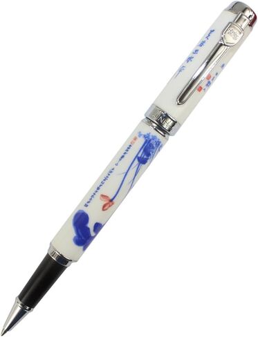 Gullor 950 Blue and White Porcelain flower Rollerball pen in Saudi Arabia