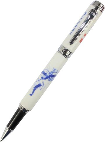 Gullor 950 Blue and White Porcelain flower Rollerball pen in Saudi Arabia