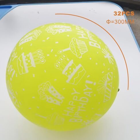 30 قطعة من بالونات عيد الميلاد الوردية مقاس 12 بوصة مطبوعة من اللاتكس مع عبارة "عيد ميلاد سعيد" لتزيين حفلات أعياد ميلاد الأطفال in Kuwait