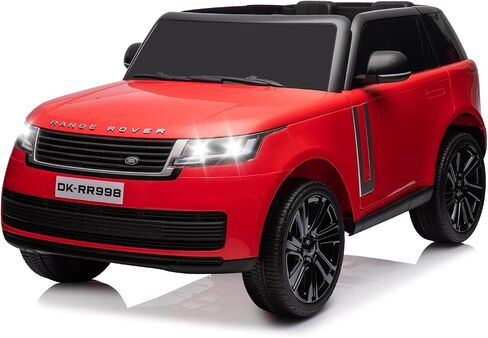 GAOMON 24V 2-Seater Land Rover Ride On Car Toy مع جهاز تحكم عن بعد للوالدين، 3 سرعات، موسيقى لاسلكية، مشغل MP3، سيارة كهربائية للأطفال الذين تتراوح أعمارهم بين 37-95 مترًا، أسود in Saudi Arabia