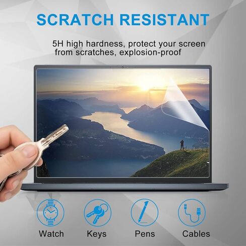 2 PCS HP Envy x360 2-in-1 Anti Glare Screen Protector for 15.6" HP Envy x360 2-In-1 Touchscreen Laptop,Eye Protection & Anti Fingerprint Filter-Matte in Saudi Arabia